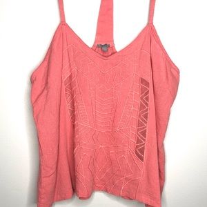 Coral T Back Strappy Tank